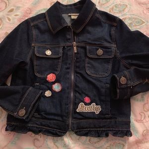 Lucky brand girls Jean jacket